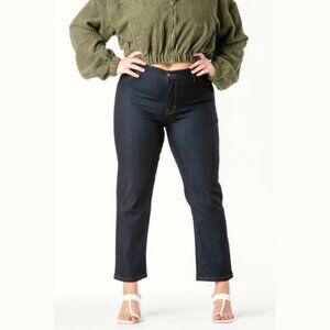 Blue Delta Women's Martha Lewis Curlee Custom Made Dark Smooth Denim Jean